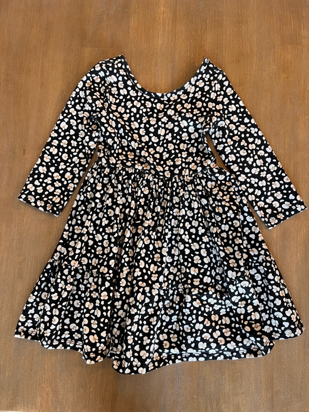 Janie & Jack 3/4 Sleeve Tiered Dress